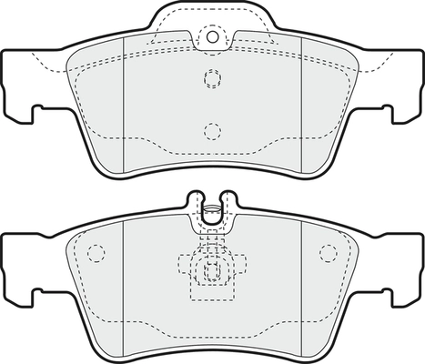 Brake Pad Set, disc brake (PD3187)