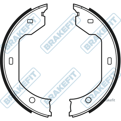 Brake Shoe Set, parking brake (BSH1037)