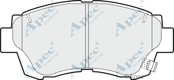 Brake Pad Set, disc brake (PAD785)
