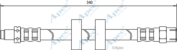 Brake Hose (HOS3051)