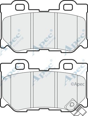 Brake Pad Set, disc brake (PAD1710)
