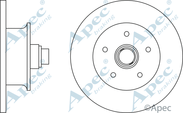 Brake Disc (DSK588)