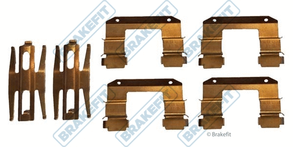 Accessory Kit, disc brake pad (BKT1251)