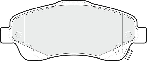 Brake Pad Set, disc brake (PD3079)