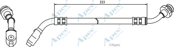 Brake Hose (HOS3491)