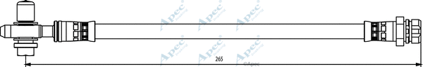 Brake Hose (HOS3865)