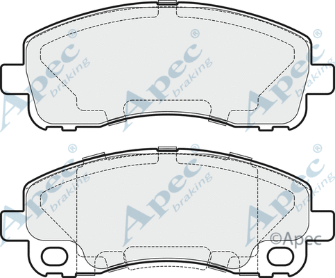 Brake Pad Set, disc brake (PAD1691)
