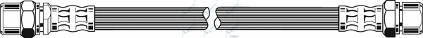 Brake Hose (HOS3416)