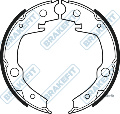 Brake Shoe Set, parking brake (BSH1040)