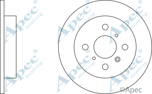 Brake Disc (DSK2062)