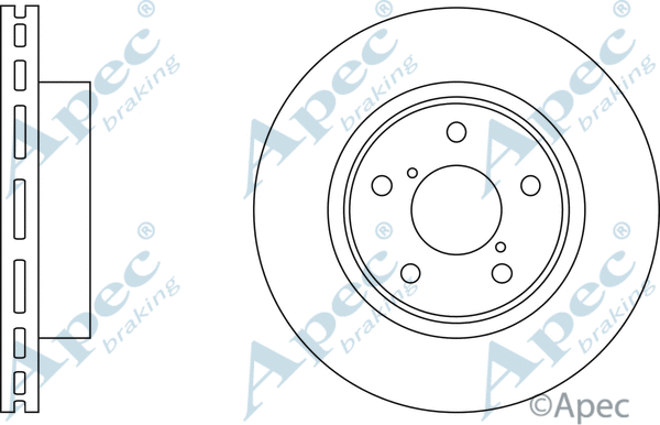 Brake Disc (DSK543)