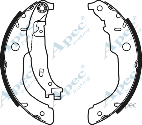 Brake Shoe Set (SHU711)