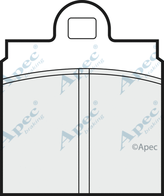Brake Pad Set, disc brake (PAD133)