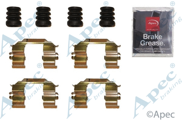 Accessory Kit, disc brake pad (KIT1284)