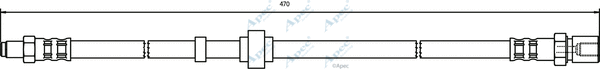 Brake Hose (HOS3165)