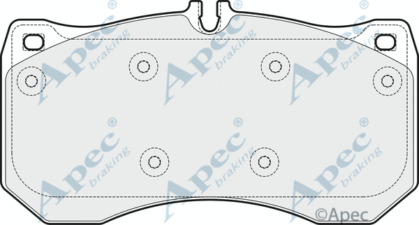 Brake Pad Set, disc brake (PAD1910)