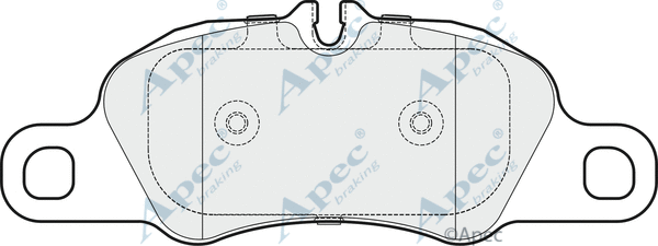 Brake Pad Set, disc brake (PAD1677)