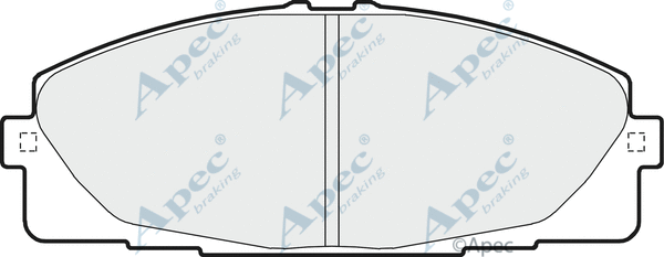 Brake Pad Set, disc brake (PAD1624)