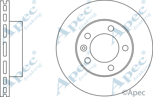 Brake Disc (DSK2838)