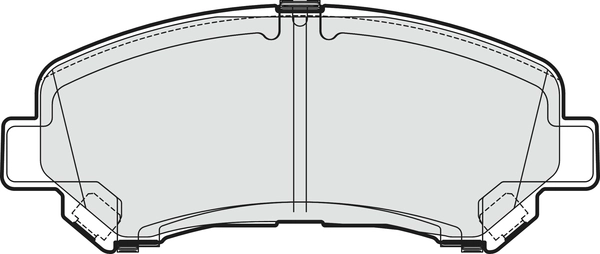 Brake Pad Set, disc brake (PD3146)