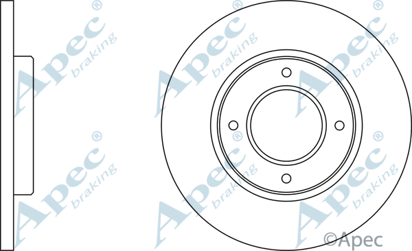 Brake Disc (DSK263)
