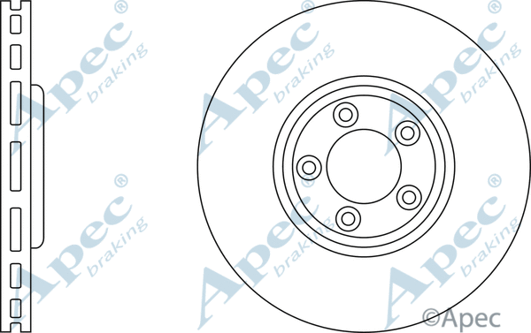 Brake Disc (DSK2451)