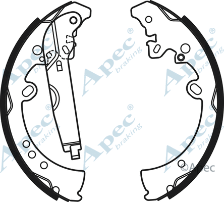 Brake Shoe Set (SHU785)