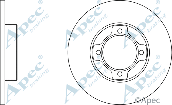 Brake Disc (DSK340)