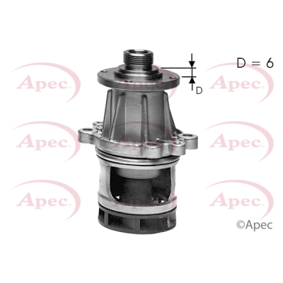 Water Pump, engine cooling (AWP1092)