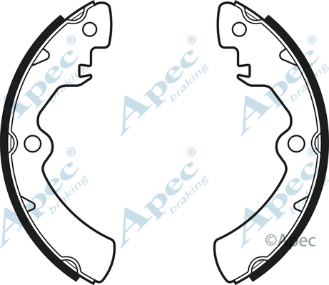 Brake Shoe Set (SHU379)