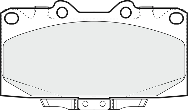 Brake Pad Set, disc brake (PD3486)