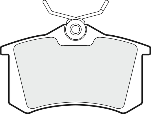 Brake Pad Set, disc brake (PD3005)