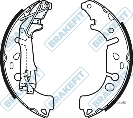 Brake Shoe Set (BSH1050)