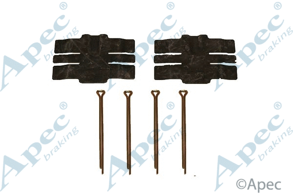 Accessory Kit, disc brake pad (KIT202)