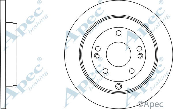 Brake Disc (DSK3159)
