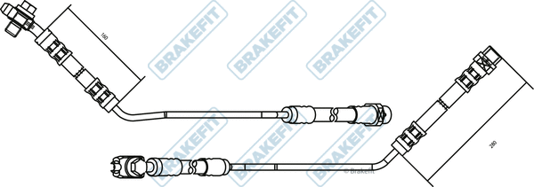 Brake Hose (BHO4122)