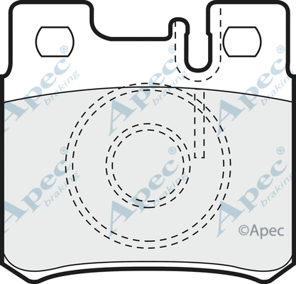 Brake Pad Set, disc brake (PAD682)