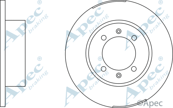 Brake Disc (DSK520)