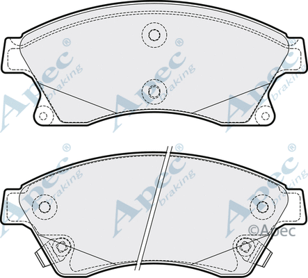 Brake Pad Set, disc brake (PAD1771)