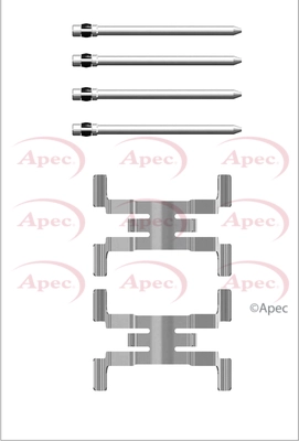 Accessory Kit, disc brake pad (KIT1444)