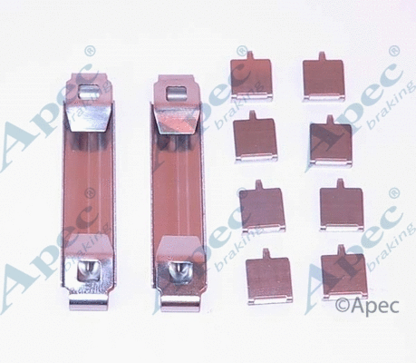 Accessory Kit, disc brake pad (KIT1287)