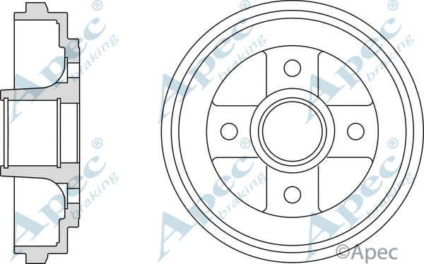 Brake Drum (DRM9975)