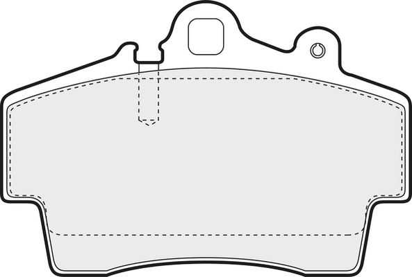 Brake Pad Set, disc brake (PD3493)