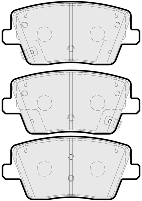 Brake Pad Set, disc brake (PD3923)