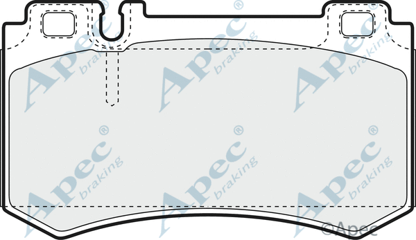 Brake Pad Set, disc brake (PAD1425)