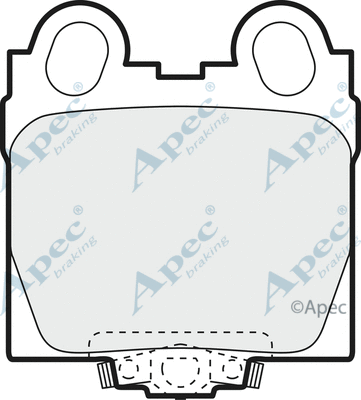 Brake Pad Set, disc brake (PAD1126)
