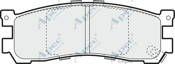 Brake Pad Set, disc brake (PAD1067)