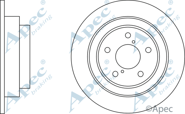 Brake Disc (DSK550)