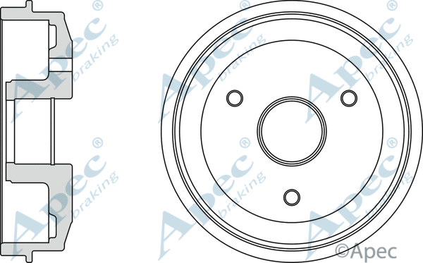 Brake Drum (DRM9118)