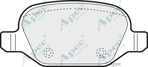 Brake Pad Set, disc brake (PAD1309)